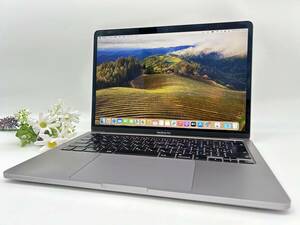 【美品 13.3インチ】Apple MacBook Pro(13-inch,2020) A2289 Core i5(8257U)/1.4GHz RAM:8GB/SSD:256GB space gray Sonoma 動作品