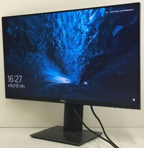 ☆【良品】DELL P2419H ワイド液晶モニター 23.8インチ フルHD（1920x1080）D-Subx1/HDMIx1/DisplayPortx1 動作品