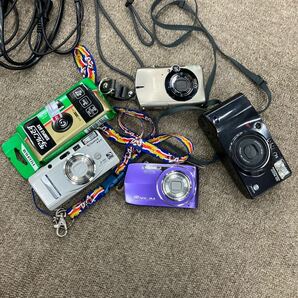 デジカメセット売り Canonキャノン IXYDigital2000IS FUJIFILM FinePIX フジフイルム中古 現状品の画像7