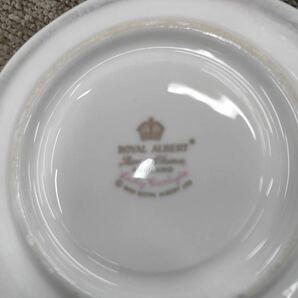 ROYAL ALBERT ティーカップセット ENGLAND 紅茶 アフタヌーンティー ロイヤルアルバート カップ ソーサー ROYAL ALBERT ティーカップ 中古の画像6