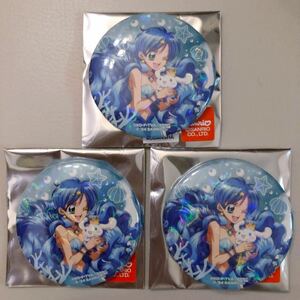 マーメイドメロディーぴちぴちピッチ×サンリオ 波音＆シナモロール 缶バッジ 3個★真珠美人魚 mermaid melody まるくじ シーパラ はのん