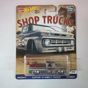 67790■ホットウィール SHOP TRUCKS カスタム `62シェビー ピックアップの画像1