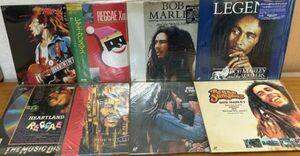 ボブ・マーリー/レゲエ【LD x 8】レーザー・ディスク ８種【Bob Marley/Reggae】laser discs/まとめ/大量/未整理/現状扱い/せどり/仕入れ