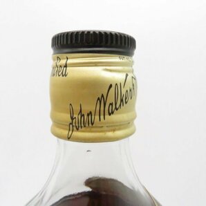 古酒 Johnnie Walker ジョニーウォーカー Black Label ブラックラベル EXTRA SPECIAL 12年 スコッチ ウイスキー 750mlの画像7
