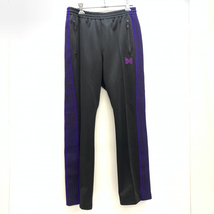 【中古】NEEDLES　21AW　NARROW TRACK PANTS　XS　黒　J0345　ニードルズ[240092265931]_画像1