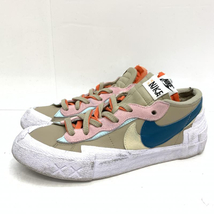 【中古】SACAI×NIKE BLAZER LOW KAWS 28cm DM7901-200 ナイキ[240092264986]_画像1