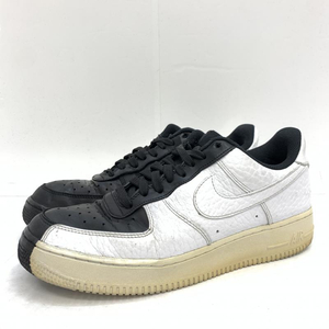 【中古】NIKE AIR FORCE 1 07 PREMIUM SPLITBLACK/WHITE-BLACK 27.5cm 905345-004 ナイキ[240092265728]