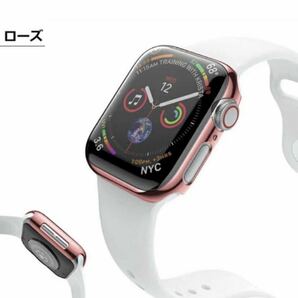 Apple Watch カバー　ローズ　42mm ハードケース