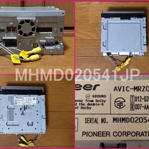 AVIC-MRZ009★地図最新2023年第1.1.0版＋オービスデータ★マイク/バックカメラ/USBケーブル付 フルセグ/CD録音/SD再生/DVD/Bluetoothの画像4