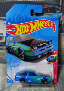 Hotwheels HOT WHEELS TOYOTA AE86 SPRINTER TRUENO ホットウィール トヨタ スプリンター トレノ 　　 ///(055)