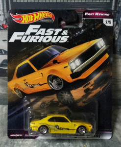 ホットウィール プレミアム ニッサン スカイライン C210 　HotWheels Fast ＆ Furious Nissan Skyline C210　ブリスター割れ　 　///am