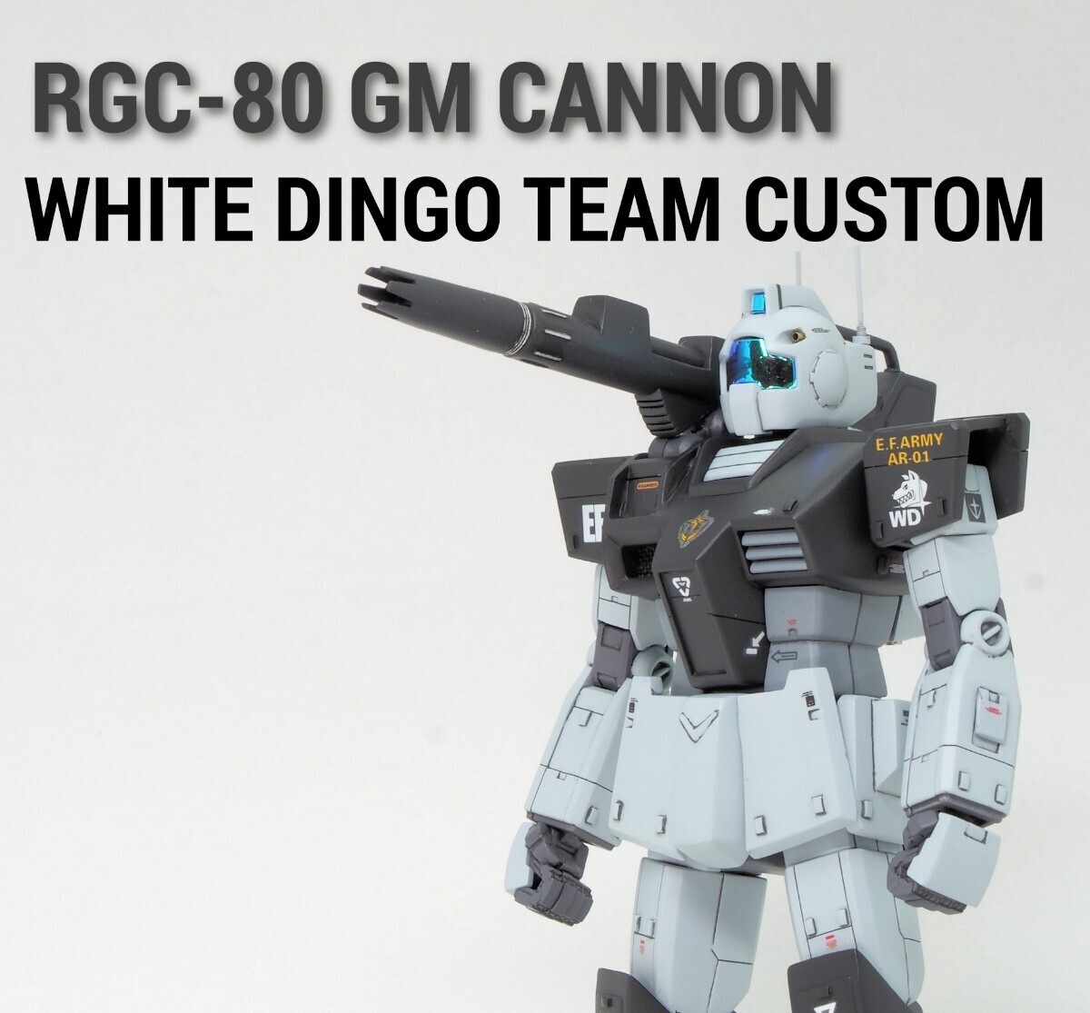 HG Jim Cannon hat das lackierte Endprodukt aufgearbeitet, Charakter, gundam, Fertiges Produkt