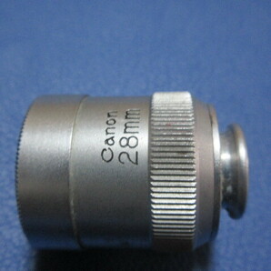 ジャンク品 Canon ULTRA-WIDE-ANGLE キャノンレンズ 28㎜ ｆ=3.5 の画像6