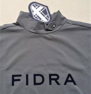 ◆FIDRA◆フィドラ◆半袖モックネック◆M◆グレー