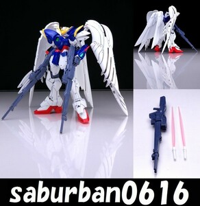 G0113完成品 1/100 MG ウイングガンダム ゼロ カスタム 新機動戦記 Wガンダム XXXG00W0 EW エンドレスワルツ カトキハジメ ヒイロ ジャンク