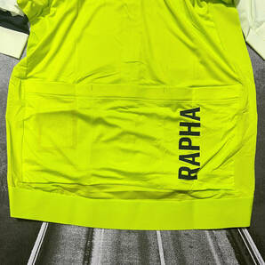 新品 Rapha Men’s Pro Team Training Jersey Lサイズ ライムグリーン ラファ メンズ プロチーム トレーニング ジャージ 半袖の画像9