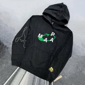 新品 MAAP × PAM Print Hoodie Mサイズ ブラック マープ パム プリント フーディー パーカー PAAM P.A.M. Rapha ラファ