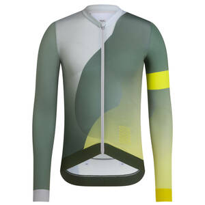 新品 Rapha Pro Team Long Sleeve Training Jersey - Surface Print Mサイズ ラファ プロチーム ロングスリーブ ジャージ 長袖