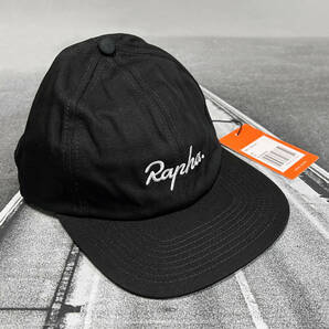 新品 Rapha MTB 6-Panel Trail Cap ワンサイズ (FREE 54-64cm) ブラック/ライトグレー ラファ MTB 6パネル トレイル キャップ コットン素材の画像2