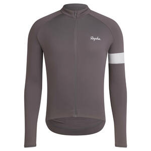 新品 Rapha Men’s Core Long Sleeve Jersey Sサイズ マッシュルーム ラファ メンズ コア ロングスリーブ ジャージ 長袖