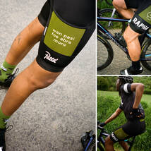 新品 Rapha + Patta 特別限定版 Pro Team Training Cargo Bib Shorts XLサイズ ラファ パタ プロチーム カーゴ ビブショーツ ポケット付き_画像6