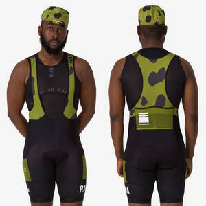 新品 Rapha + Patta 特別限定版 Pro Team Training Cargo Bib Shorts Sサイズ ラファ パタ プロチーム カーゴ ビブショーツ ポケット付き