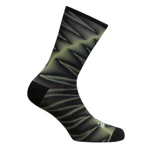 新品 Rapha Graphic Socks Lサイズ (JP 28-30cm) イエロー/ブラック ラファ グラフィック ソックス