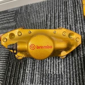 中古 スバル GDB インプレッサ WRX STI 純正 brembo ブレンボ ブレーキ キャリパー 左右セットリアの画像4