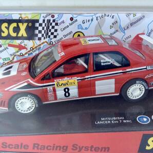 ★TECNI-TOYS//SCX//WRC Mitubishi Lanser EV07 スロットカー 1/32/三菱ランサー EV07 ・ 未使用品・保管品・１円スタート！格安！！★の画像1