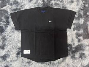 【1スタ】新品未使用 定価15,400円 Size 2 DESCENDANT CETUS JERSEY SS ディセンダント 半袖Tシャツ メンズ 201ATDS-CSM11 BLACK 正規品