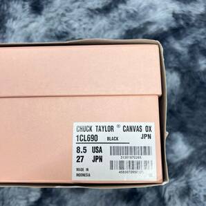 新品未使用 JP27 CONVERSE ADDICT CHUCK TAYLOR CANVAS OX コンバース アディクト チャックテイラー 1CL690 メンズ スニーカーの画像9