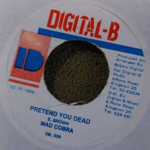 Cuss Cuss Riddim Pretend You Dead Mad Cobra from Digita-B