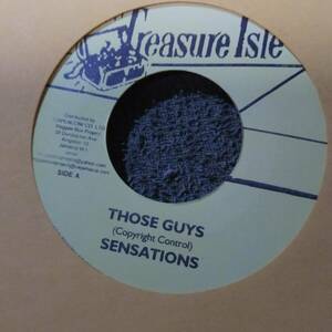 Vintage Reggae! Those Guys Sensations from Trasure Isle