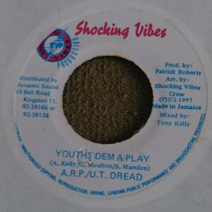 Cloak & Dagger Riddim Youth Dem A Play ARP & U.T.Dread from Shocking Vibes