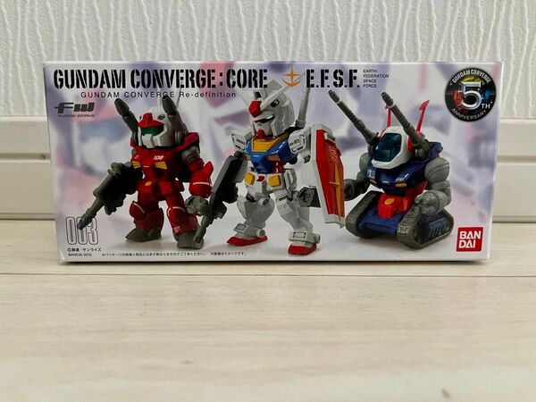 GUNDAM CONVERGE CORE ガンダム ガンキャノン ガンタンク 