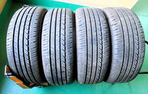 送料無料　225/55R17　セーバーリング　BS　2022年製　4本セット　8mmぐらい　バリ溝