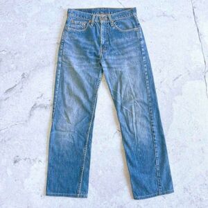 【90s USA製】リーバイス 　Levi's　519 W29 L36 メンズ　ストレートジーンズ デニムパンツ　ジーパン　アメリカ製　準ヴィンテージ　