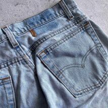 【リーバイス Levi's 505】希少 90s USA製 アメリカ製　メンズ　W31 36 デニム ジーンズ　ジーパン　ブリーチデニム　_画像8