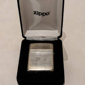 中古品 アーマー Armor 純銀 スターリングシルバー 925 zippo ジッポ 2021年製の画像2