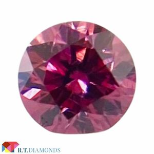 FANCY PURPLISH RED 0.030ct RD/RT2632/CGL