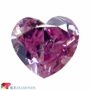 FANCY VIVID PURPLISH PINK 0.254ct HS/RT0757/CGL