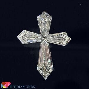 CROSS 十字架形ダイヤモンドセット 0.817ct 4PC/RT1414/CGL