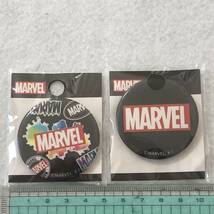 1円スタート！MARVEL　缶バッジ　3個セット　★新品★　マーベル_画像5