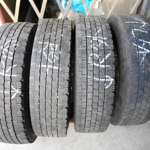 17.5ｘ6.00 135 225/80R17.5 アルコア 4本セット ダンロップ SP081 663133 JAPANｘ４の画像10