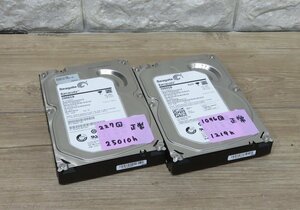 ★≪中古品≫Seagate 3.5 2T ST2000DM001 x2[t24041821]