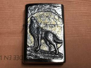 ■ZIPPO wolf at moonlight　ジッポ　月明かりの下の狼　孤狼の血風 