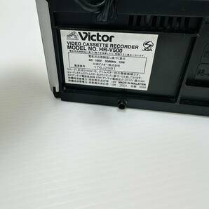 送料無料 Victor HR-V500 高画質 S-VHSビデオデッキ ビクターの画像9