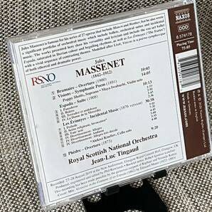 CD マスネ: 交響詩「幻影」 他 - 管弦楽作品集ジャン=リュック・タンゴー／ロイヤル・スコティッシュ・ナショナル管弦楽団 Naxos 8574178の画像2