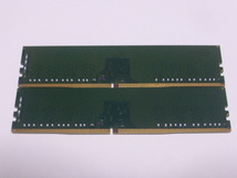メモリ デスクトップパソコン用 Kingston Micronチップ DDR4-3200 PC4-25600 16GBx2枚 合計32GB 起動確認済みです_画像4