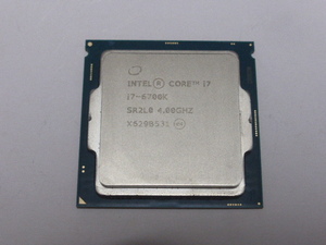 INTEL CPU Core i7 6700K 4コア8スレッド 4.00GHZ SR2L0 CPUのみ 起動確認済みです